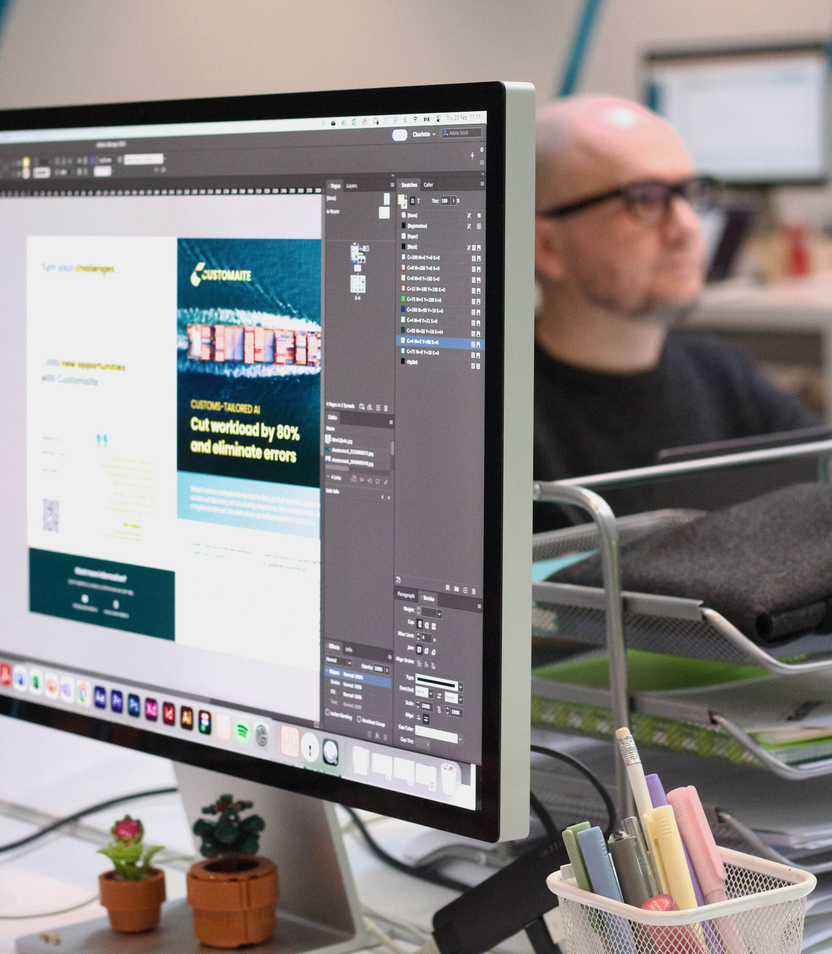 Example of the UI of the tool.